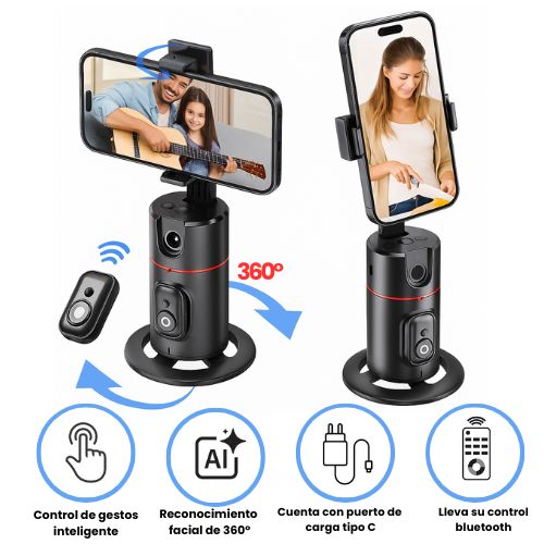 Soporte inteligente 360°