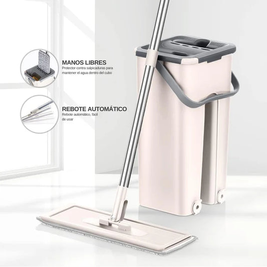 Trapero Mopa plano con balde